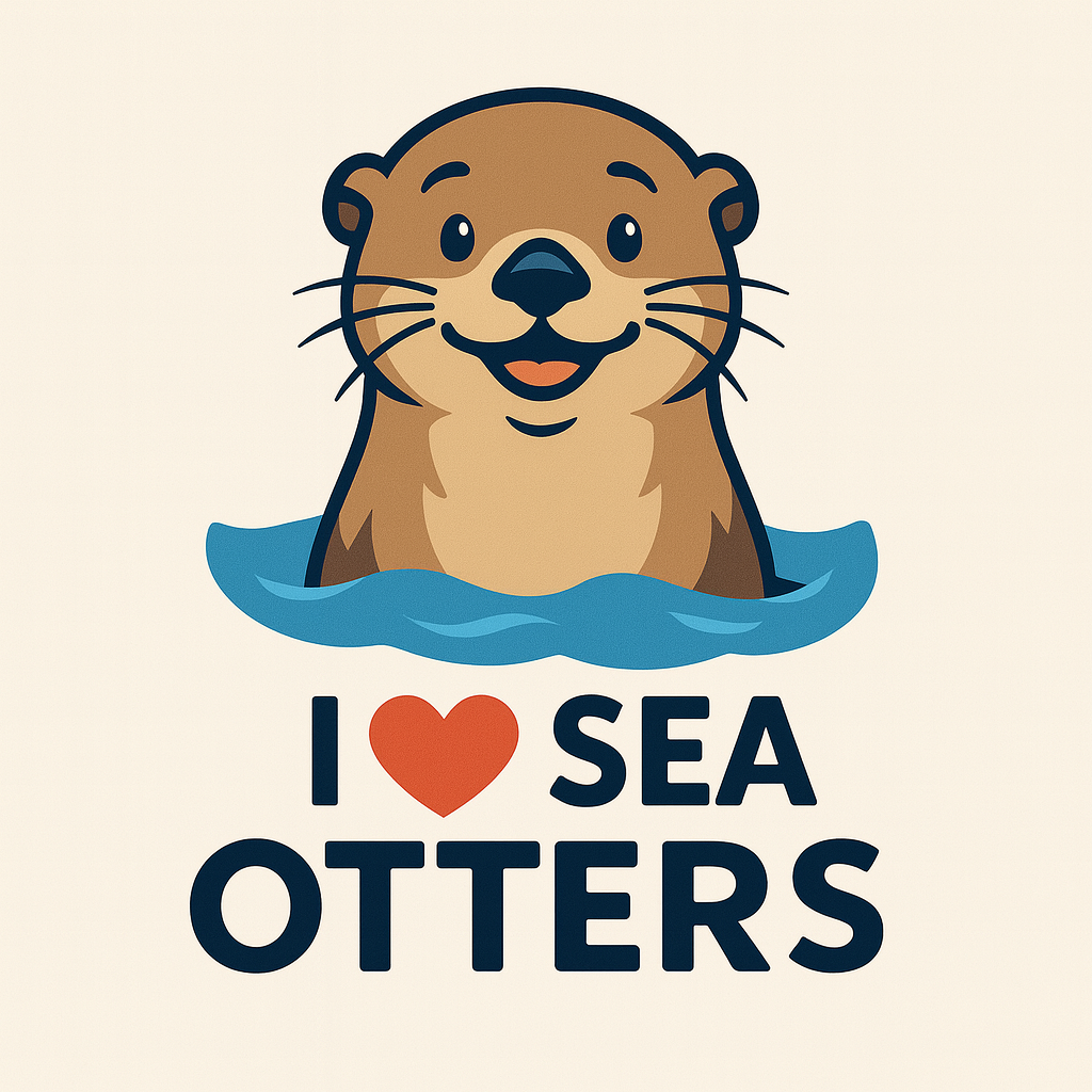 I Love Sea Otters logo